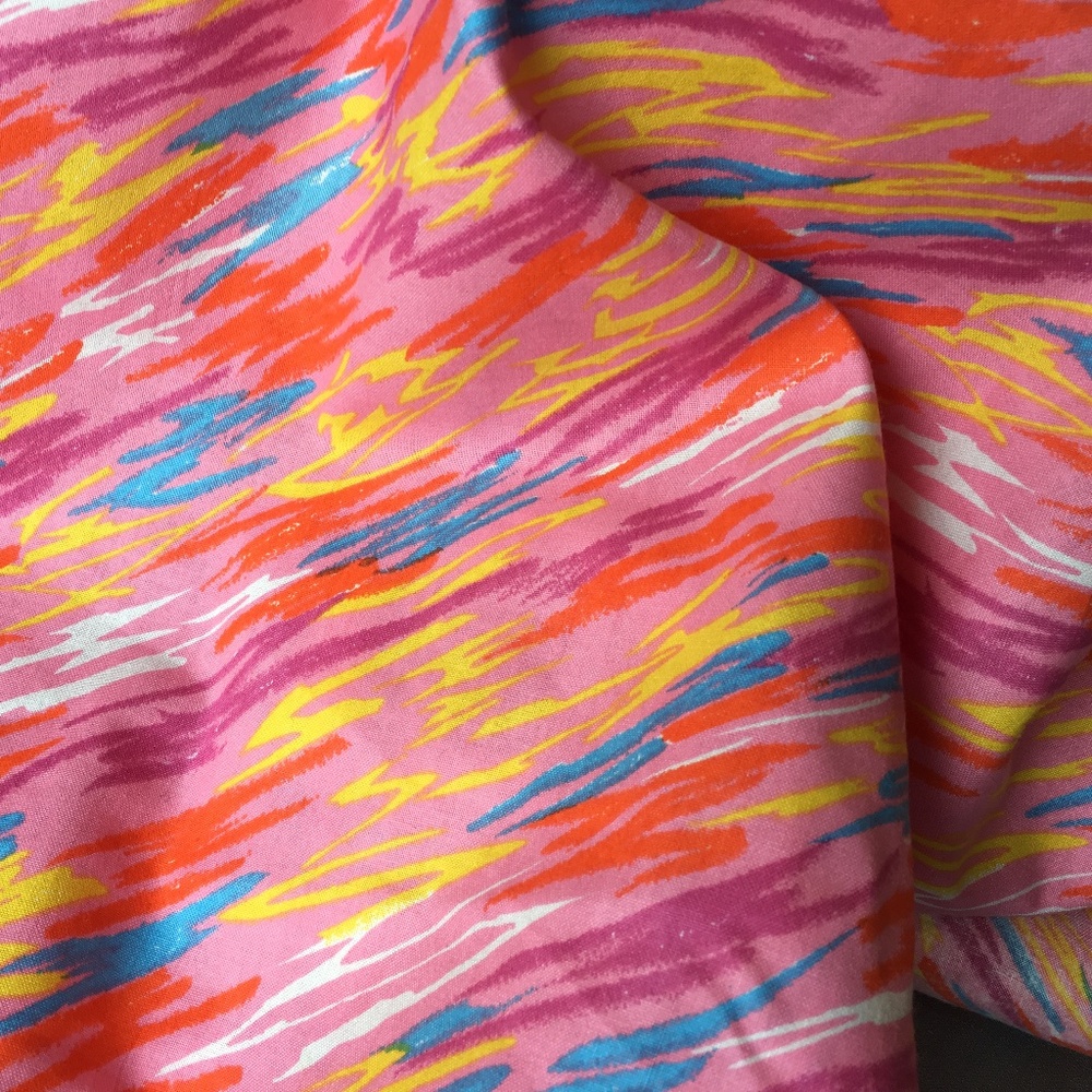 3 Metres Diagonal Pattern Cotton Fabric